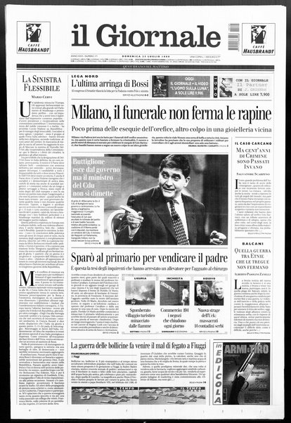 Il giornale : quotidiano del mattino